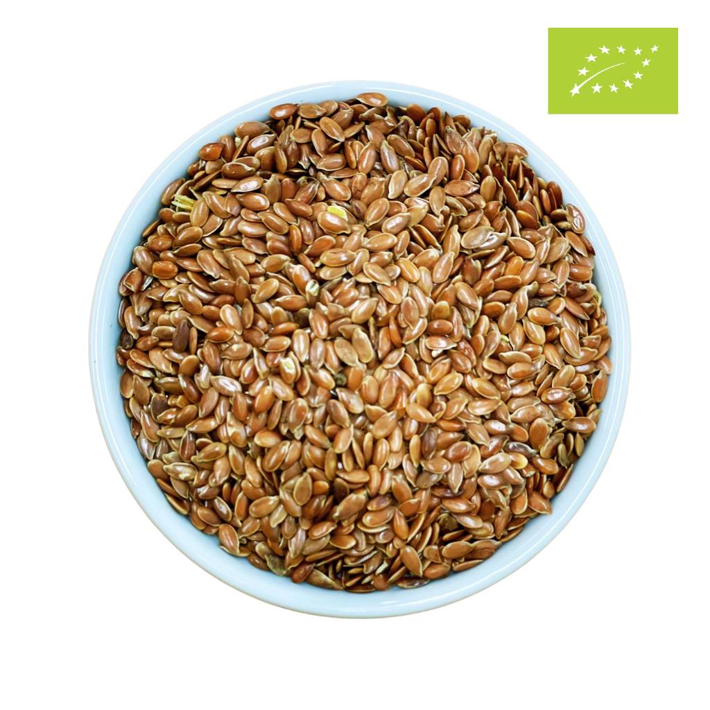 Bio Leinsamen braun aus deutschem Anbau Pottmühle 1024x1024