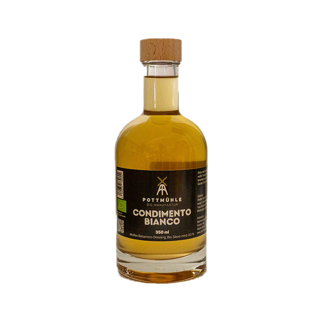 Pottmuehle Bio Condimento Bianco Weißer Balsamico 350 ml
