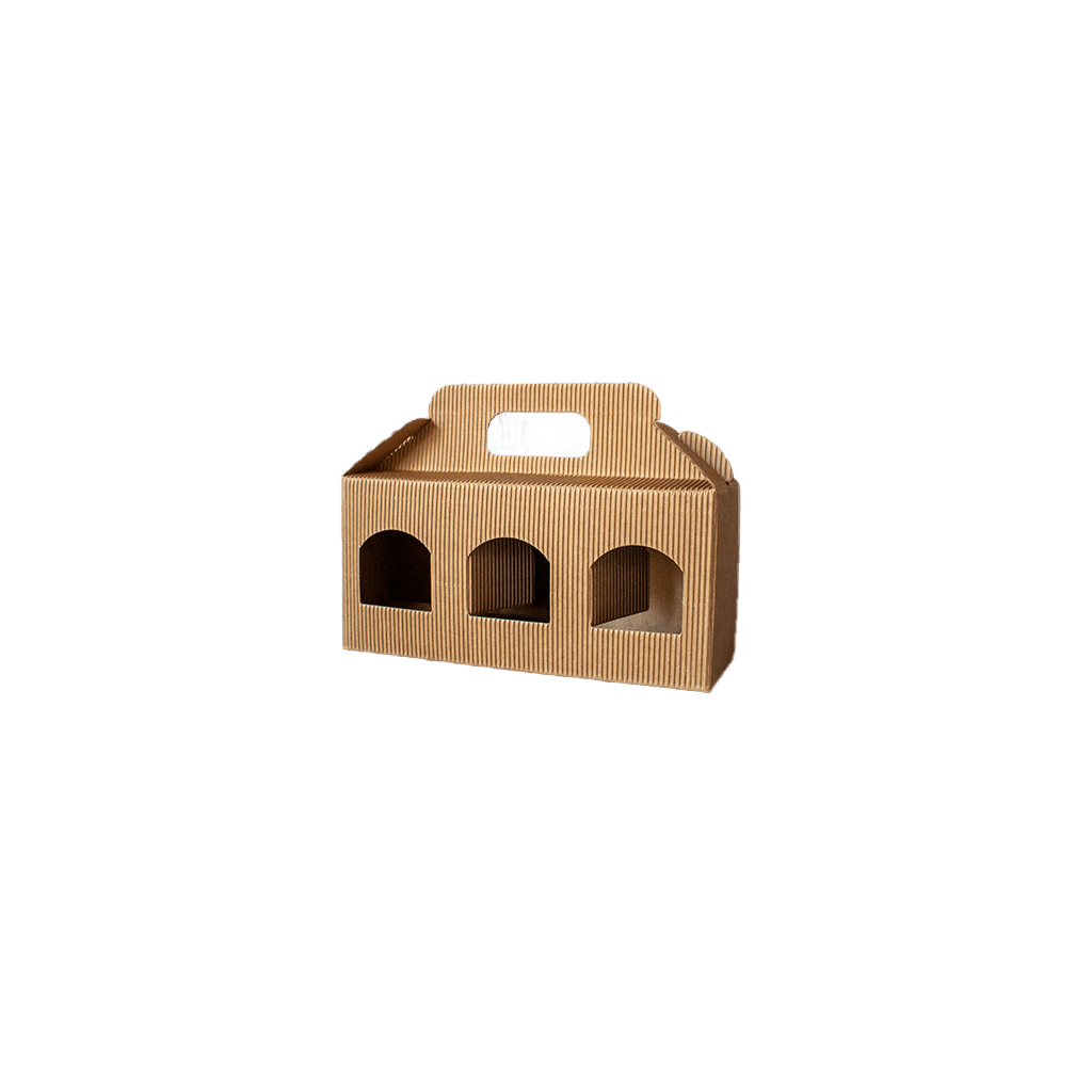 Geschenkkarton für drei 100 ml Öldosen