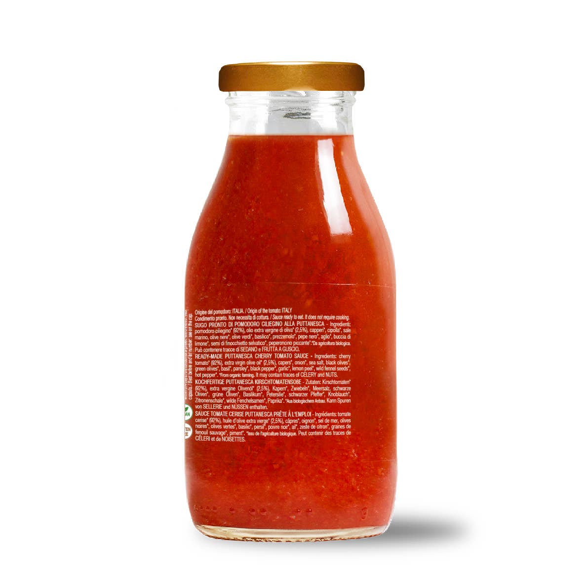 Bio-Puttanesca-Kirschtomaten-Sauce