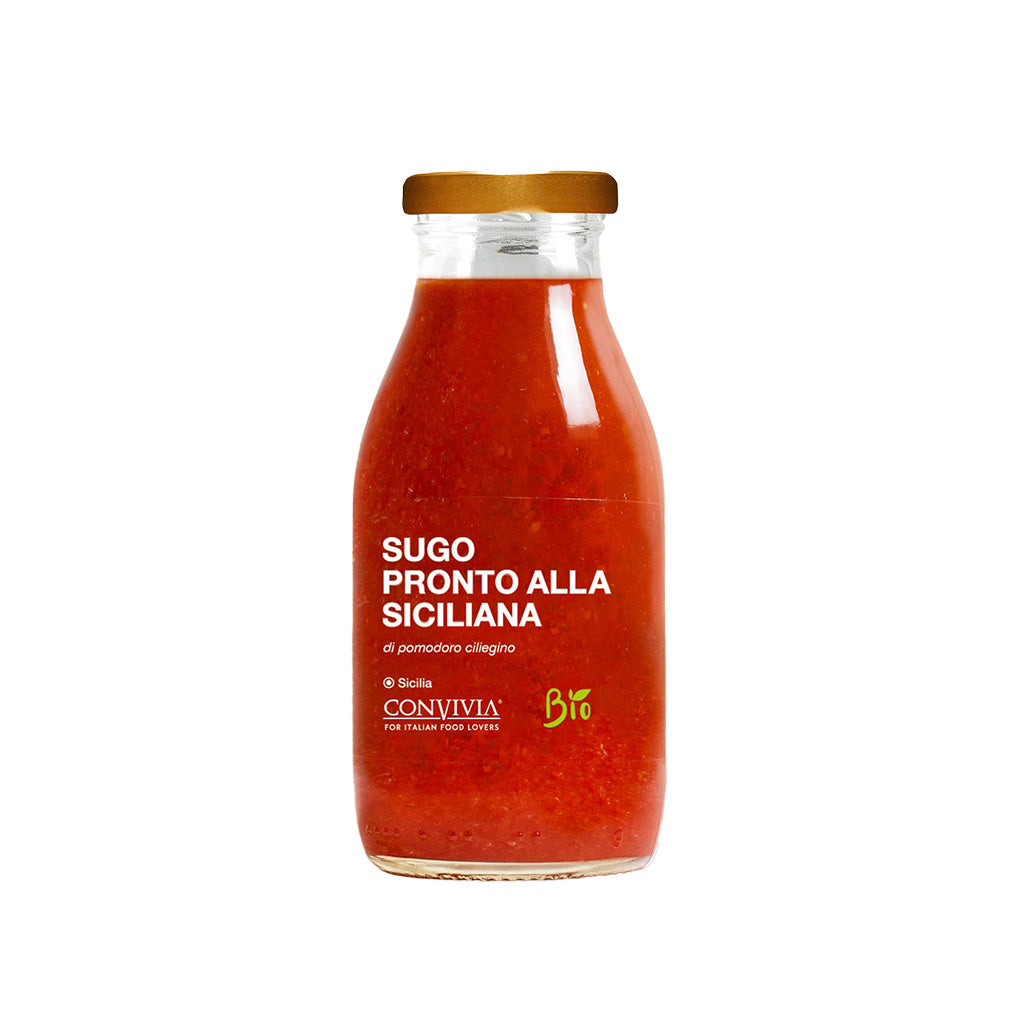 Convivia Bio-Kirschtomaten-Sauce alla Siciliana 250 g