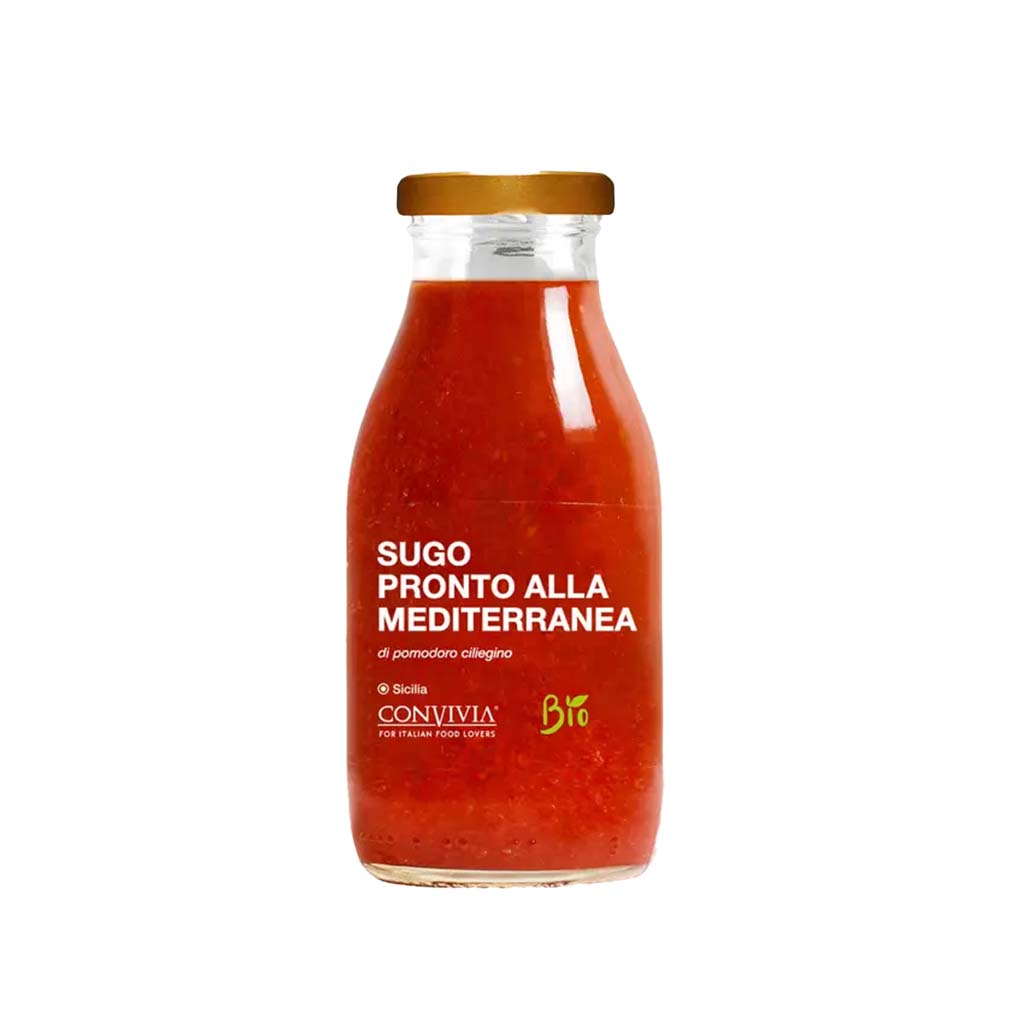 Convivia Bio-Mediterrane-Kirschtomaten-Sauce 250 g