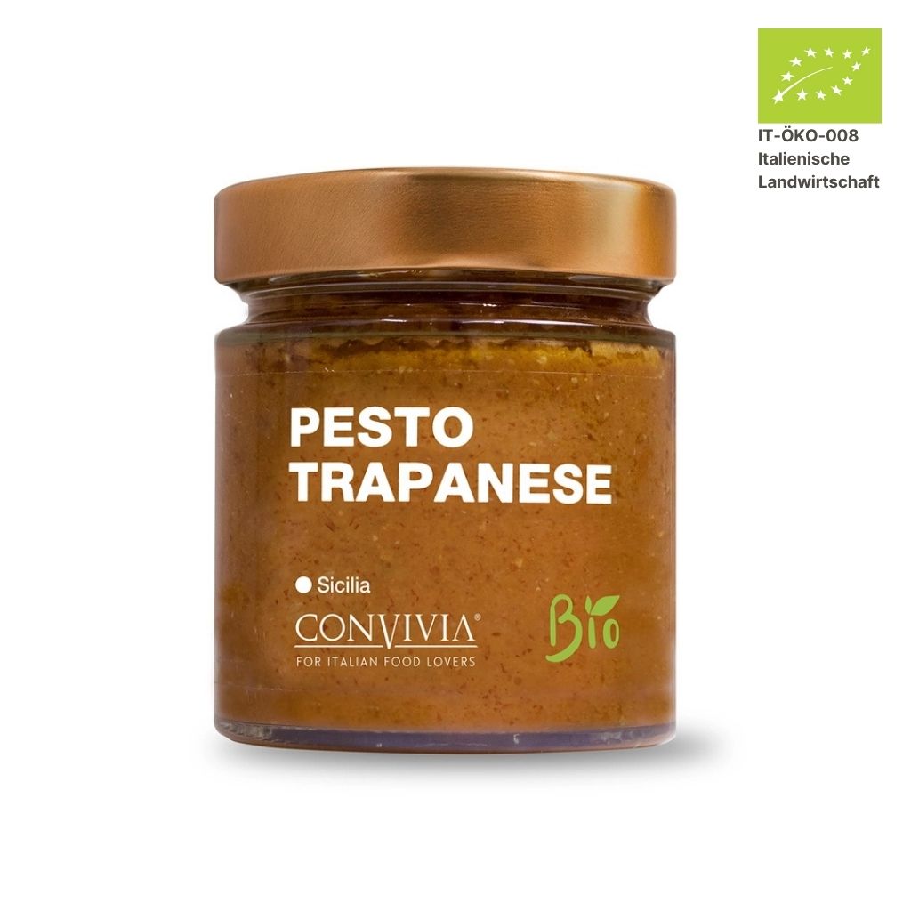 Convivia Bio-Pesto Trapanese im Glas 190 g