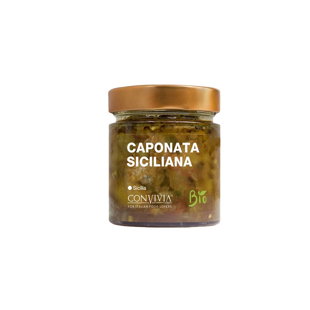 Convivia Bio-Sizilianische Caponata - Auberginengemüse 190 g
