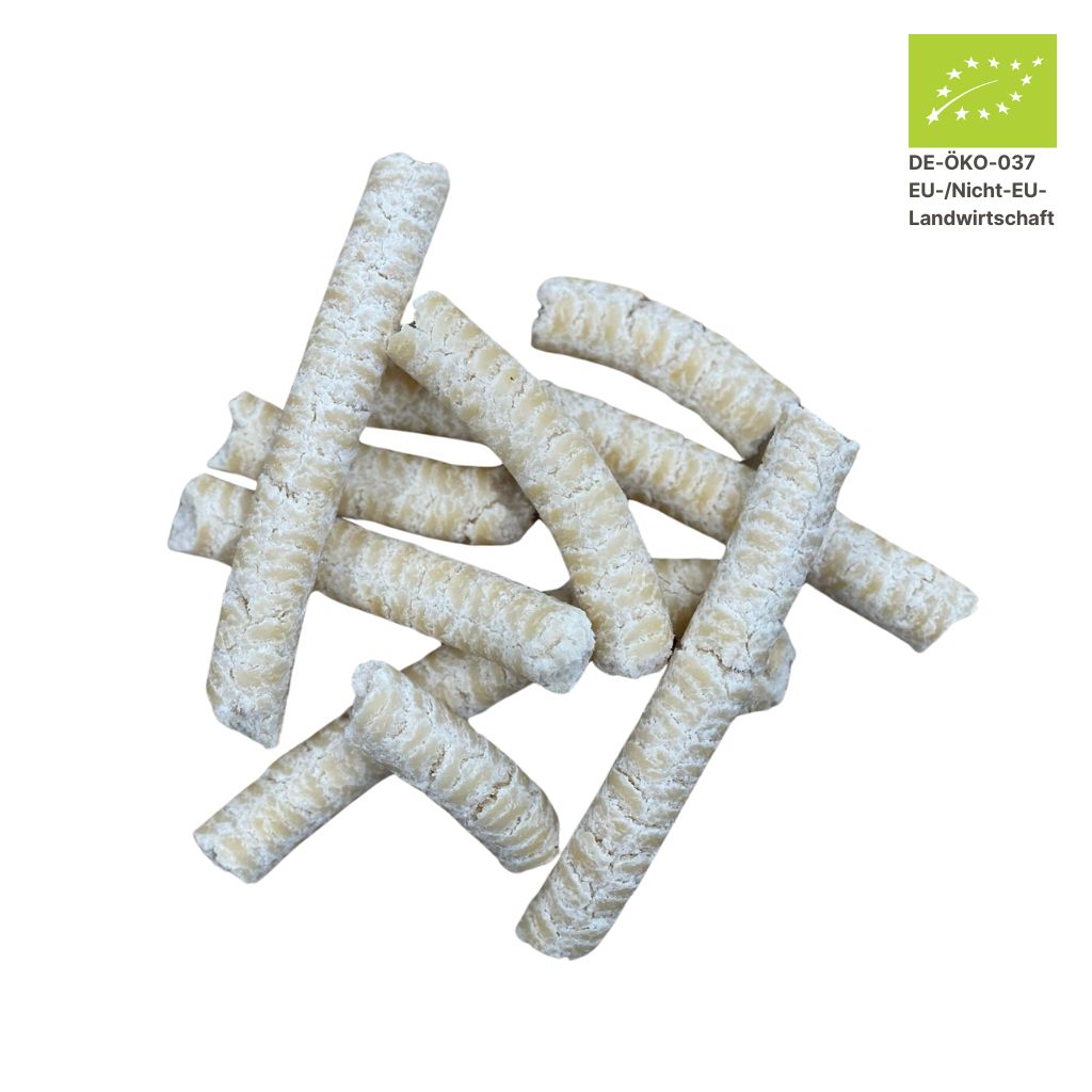 Pottmühle Bio-Kokos Presskuchen Pellets – regional, naturrein, reich an Nährstoffen aus handwerklicher Ölpressung