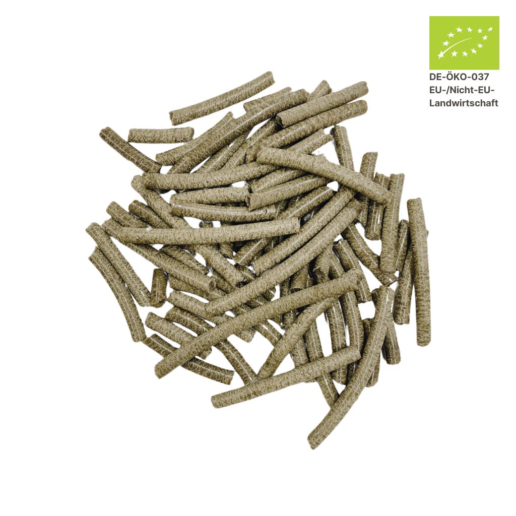 Pottmühle Bio-Sonnenblumen Presskuchen Pellets – regional, naturrein, reich an Nährstoffen aus handwerklicher Ölpressung