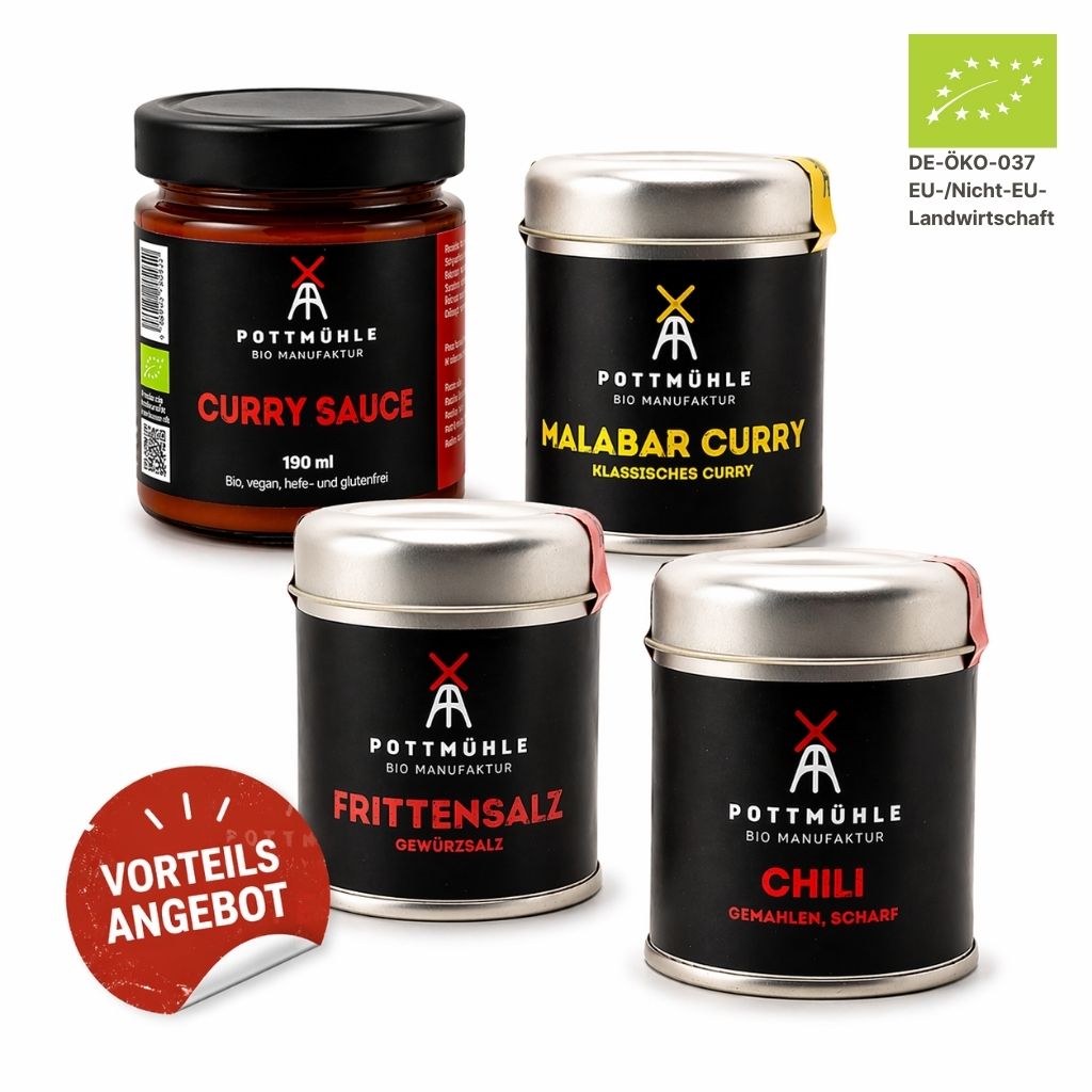 Pottmühle 4er Currywurst-Starter-Set Vorteilsangebot