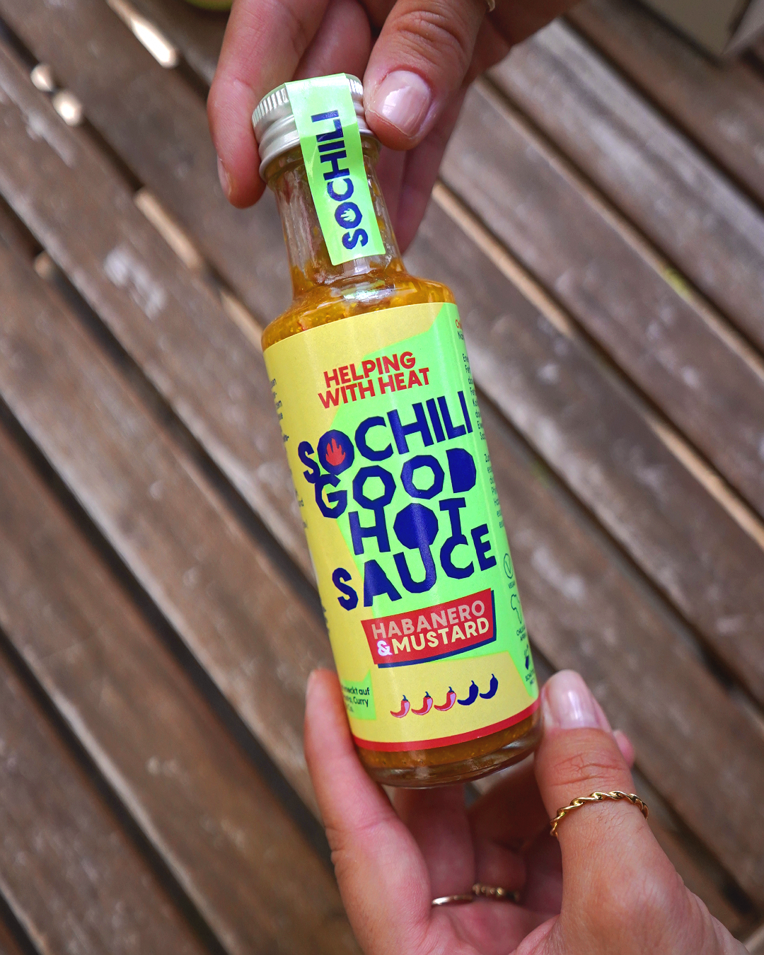 Habanero & Mustard Bio-Chilisauce – Scharf, Süß & Fair