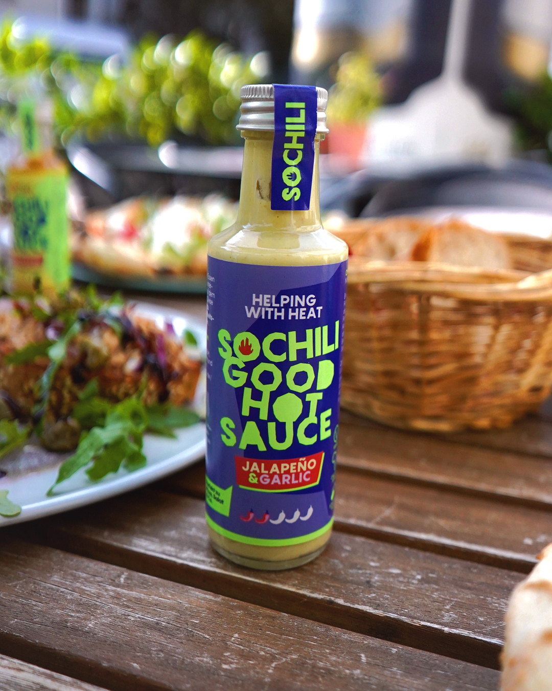 Jalapeño & Garlic Bio-Chilisauce – Mild, würzig & frisch