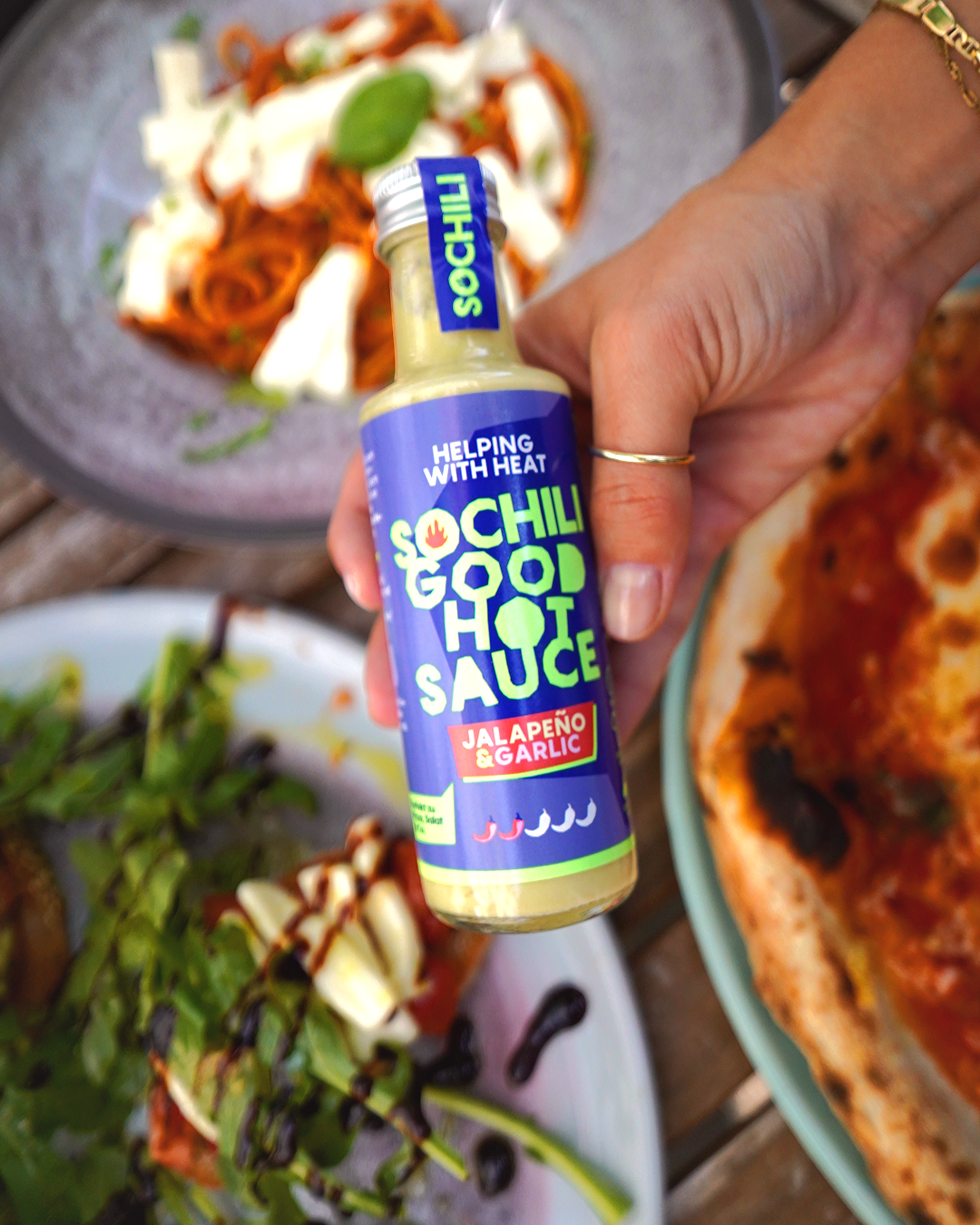 Jalapeño & Garlic Bio-Chilisauce – Mild, würzig & frisch