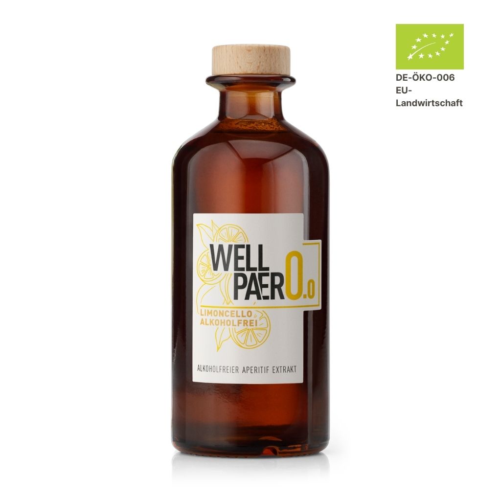 Sasse Wellpaero Limoncello alkoholfrei in Glasflasche 350 ml