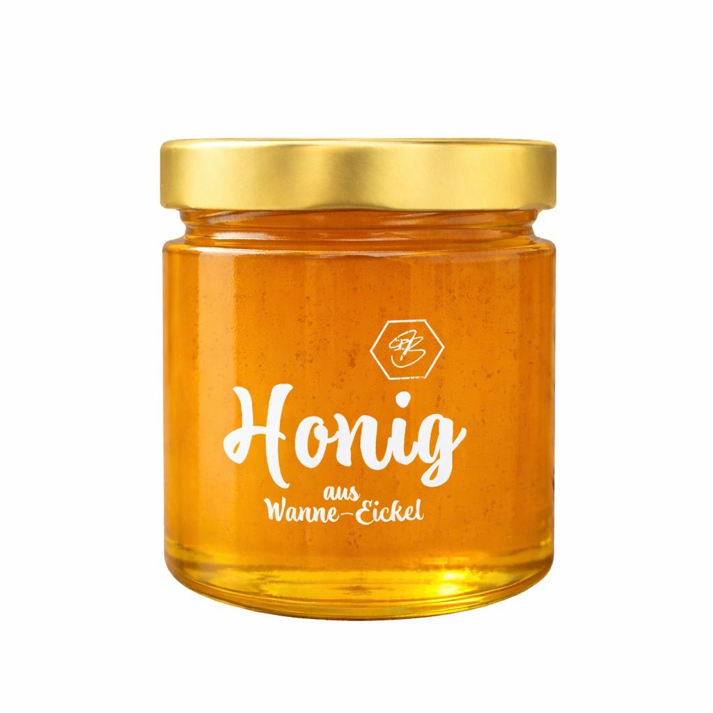 Sommertracht Honig flüssig aus Wanne Eickel Tobias Büch Gartenstadt 500 g Schmuckglas