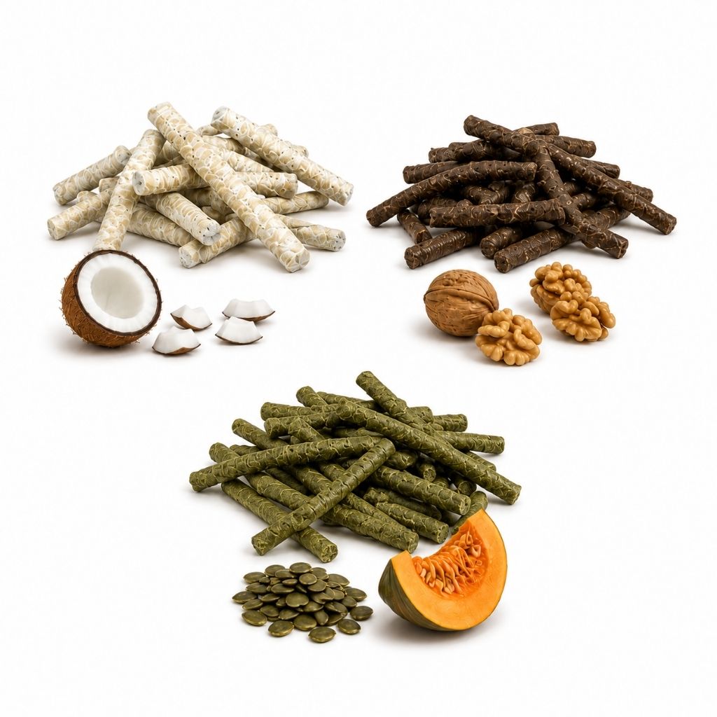 Bio Presskuchen aus der Pottmühle – Kokospresskuchen, Kürbispresskuchen und Walnusspresskuchen