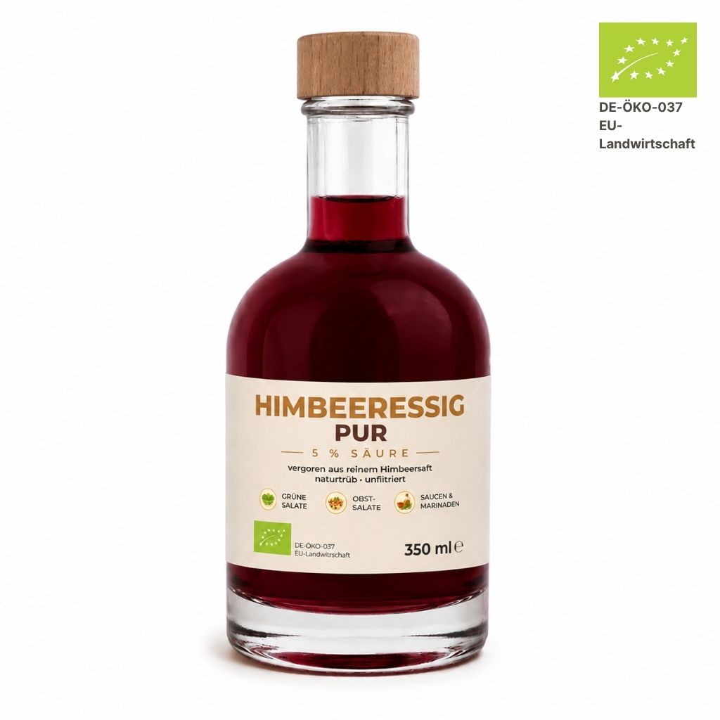 Pottmühle Himbeeressig aus Himbeersaft vergoren 350 ml