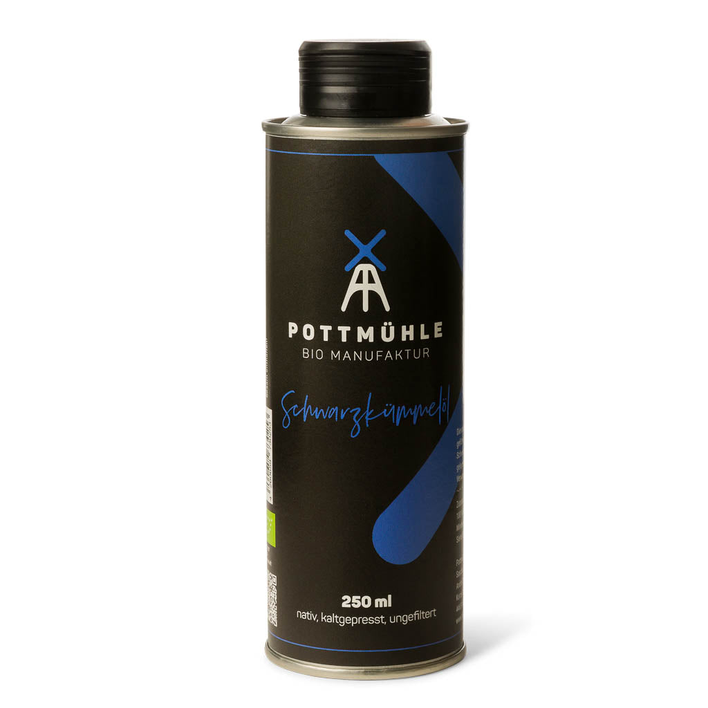 Pottmühle - Kaltgepresstes Färberdistelöl - bio, nativ, ungefiltert 250 ml